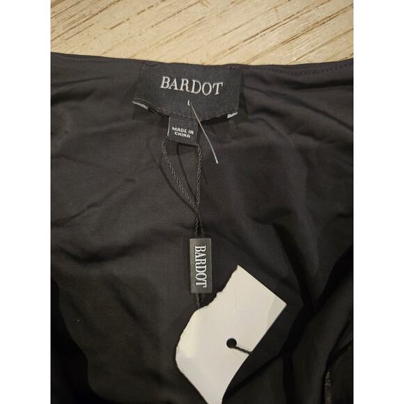 Bardot Black Floral One-Piece Swimsuit Size L - Picture 6 of 7